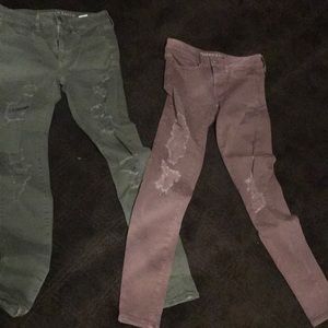 Size 2 American Eagle super skinny jeans